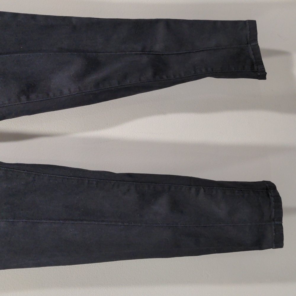 Modcloth Women's Pants Size Medium Black Front Seam Detail Skinny - Picture 3 of 9